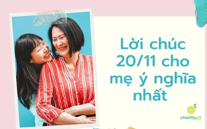 Lời chúc 20/11 6