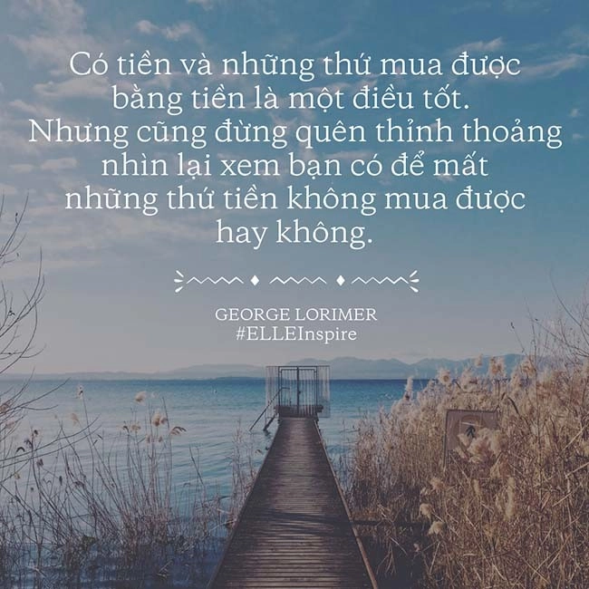 Có tiền thì thật là tuyệt vì tiền có thể mua được nhiều thứ bạn thích.