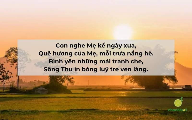 thơ về quê hương 7