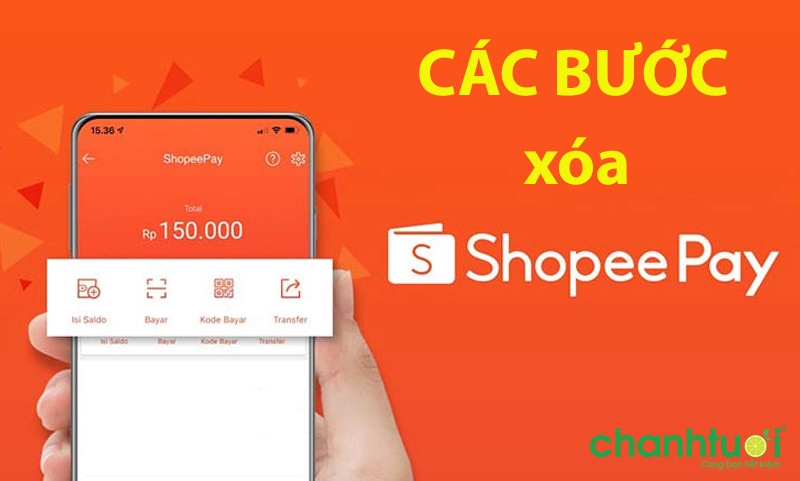 cách xóa tài khoản cho giỏ hàng thanh toán trên shopee