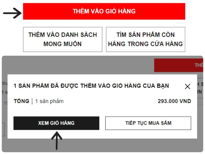 Cách mua hàng trực tuyến trên Uniqlo Việt Nam 3